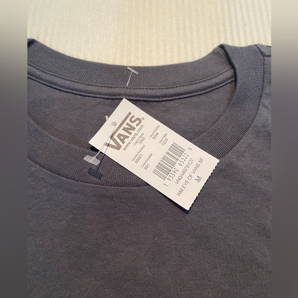 Vans Eye Of Vans Boyfriend Short Sleeve Tee T-Shirt - Picture 9 of 9